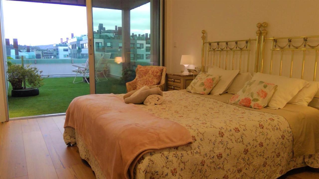 Preciosa Habitacionsuite En Atico Con Terraza II Santiago de Compostela Eksteriør billede