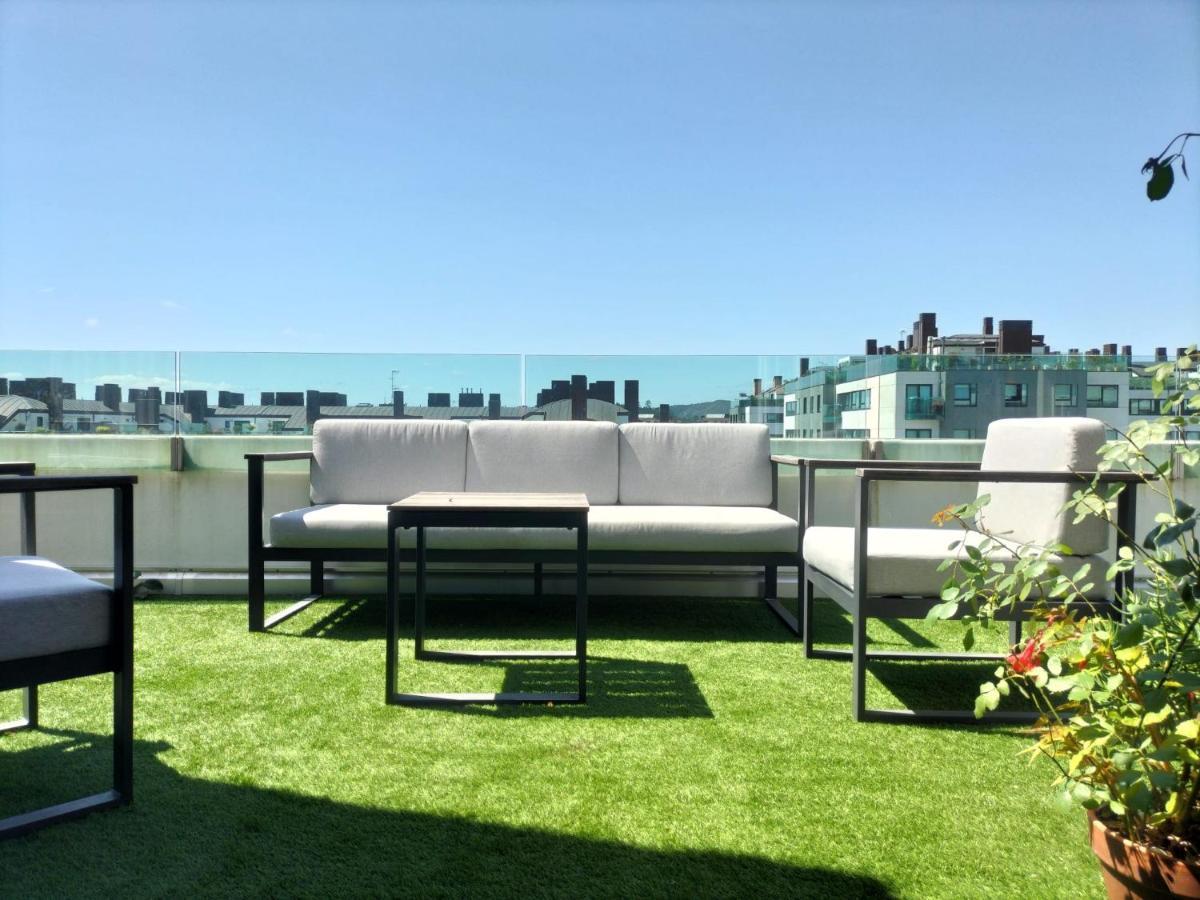 Preciosa Habitacionsuite En Atico Con Terraza II Santiago de Compostela Eksteriør billede